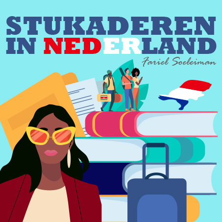 Vierkant logo van Stukaderen in Nederland.